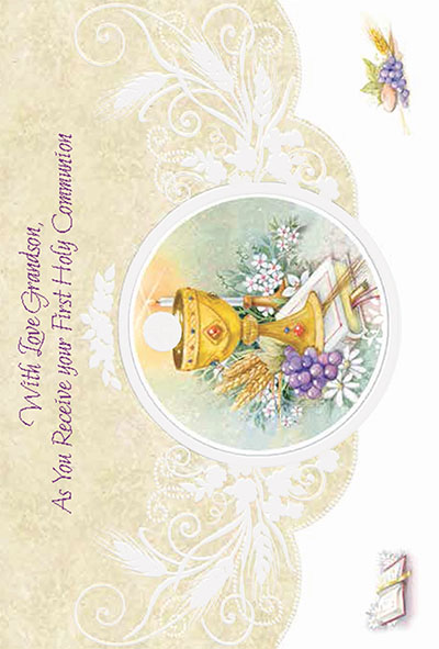 Forever Friends Communion Card Grandson - Collect Cards